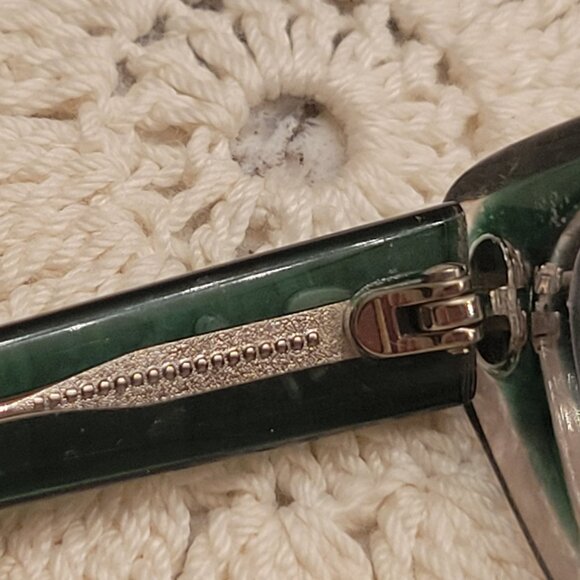 RAY BAN RAYBAN CAT EYE RB 5242 516 EYEGLASSES FRAMES Y2K CLEAR GREEN 53-18-140 - Picture 9 of 14